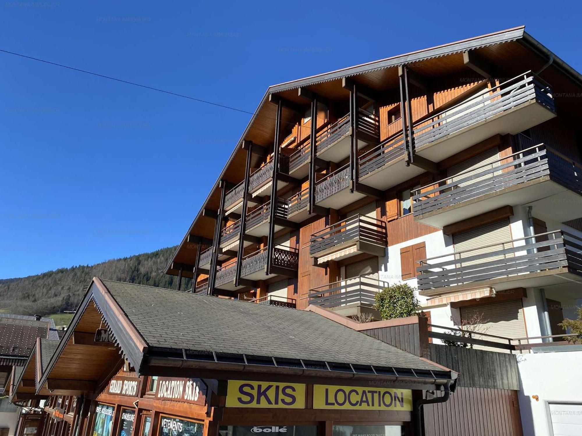Appartement 2 Pieces + Coin Montagne, Balcon Sud, Au Centre Du Village - Fr-1-458-139 ル・グラン・ボルナン エクステリア 写真